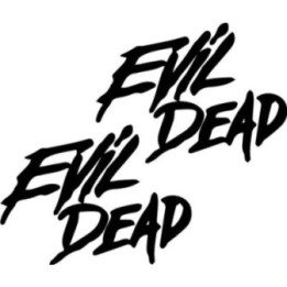 Evil Dead Stickers – Horror Cult Film Decals (2-Pack)