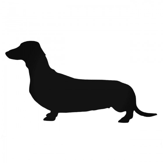 Dachshund Dog Decal Sticker