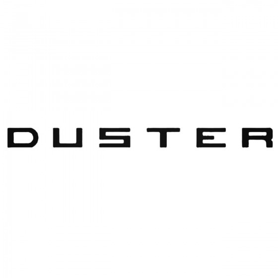 Dacia Duster Decal Sticker