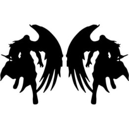 Sephiroth Stickers – One-Winged Angel FFVII Decals (2-Pack)