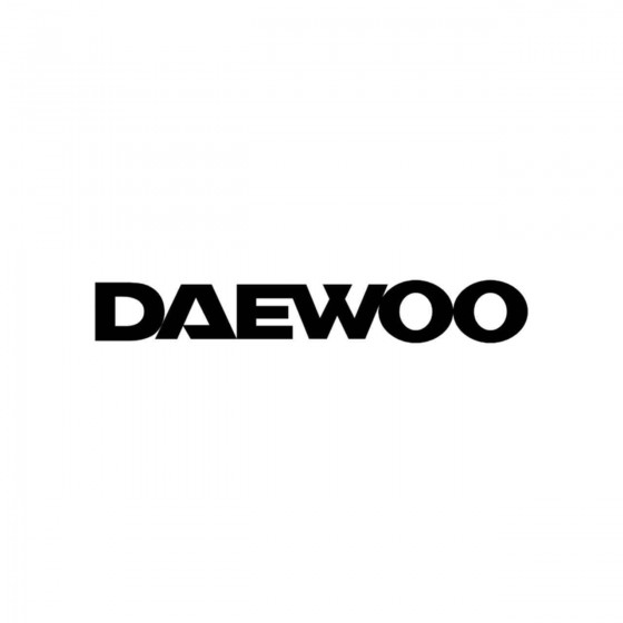 Daewoo Ecriture Vinyl Decal...