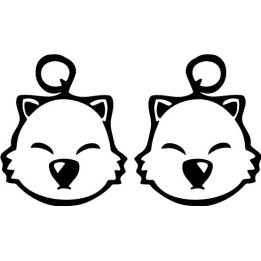 Final Fantasy Moogle Stickers – Kupo FF9 FFXIV (2-Pack)