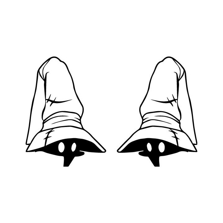 Vivi Ornitier Stickers – Final Fantasy IX Decals (2-Pack)