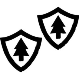 Firewatch Stickers – Park Ranger Shield Decals (2-Pack)