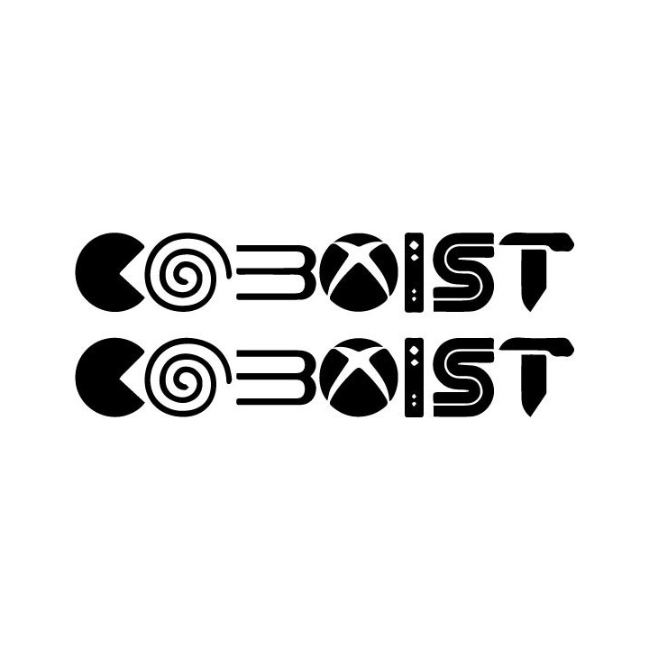 Gamer Coexist Stickers – Gaming Symbol Decals (2-Pack)