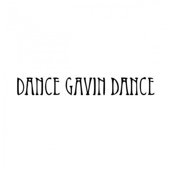 Dance Gavin Dance Band Logo...