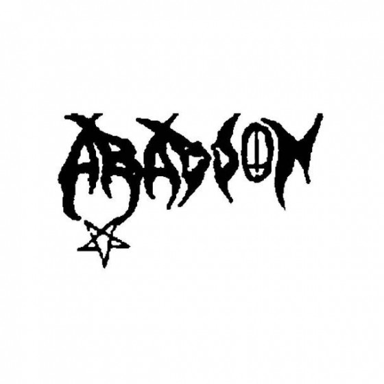 Abaddon 17 Band Logo Vinyl...