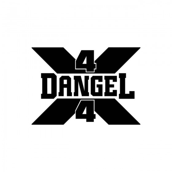 Dangel 4x4 Logo Vinyl Decal...