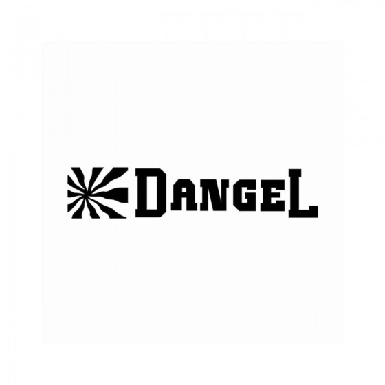 Dangel Ecriture Logo Vinyl...