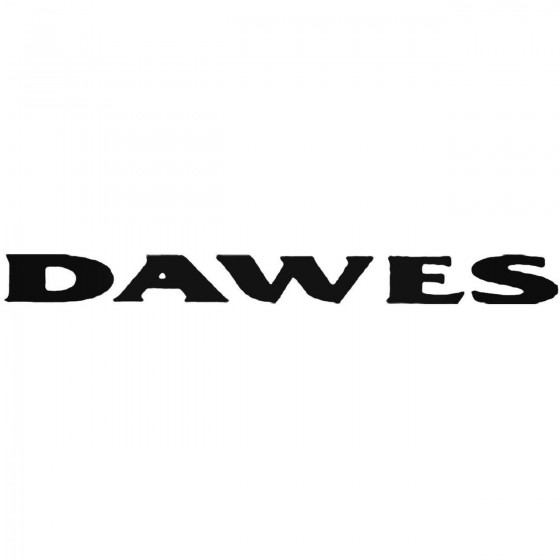 Dawes Bicycles Decal Sticker