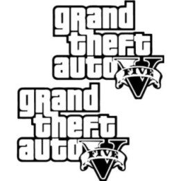 Grand Theft Auto V Stickers – GTA 5 Decals (2-Pack)