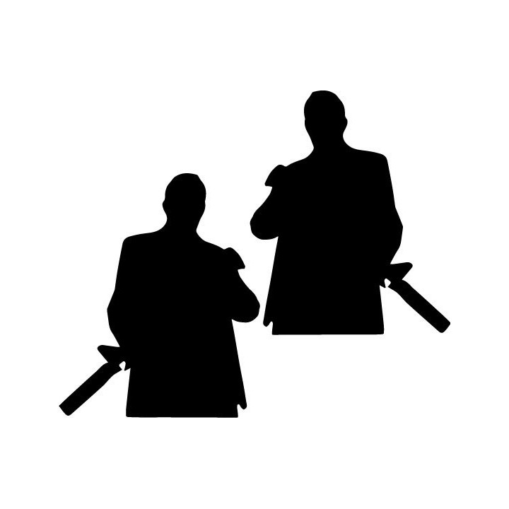 GTA V Michael De Santa Stickers – Gaming Decals (2-Pack)