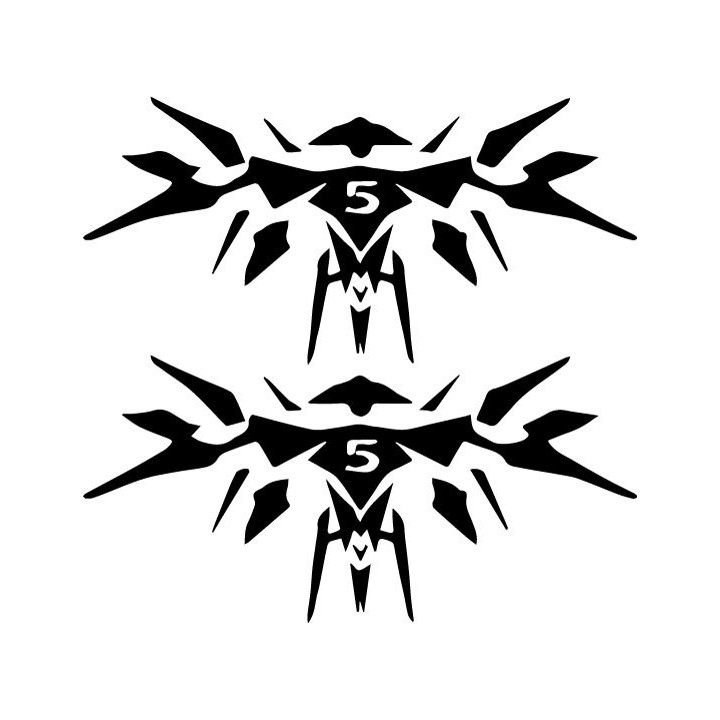 Halo 5 Guardians Stickers – Spartan Logo Decals (2-Pack)