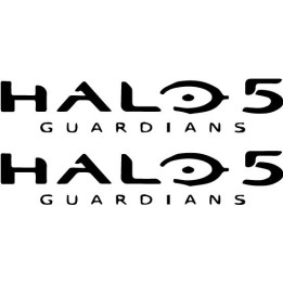 Halo 5 Guardians Stickers – Xbox Gaming Decals (2-Pack)