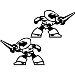 Halo Master Chief Stickers – Spartan Decals (2-Pack)