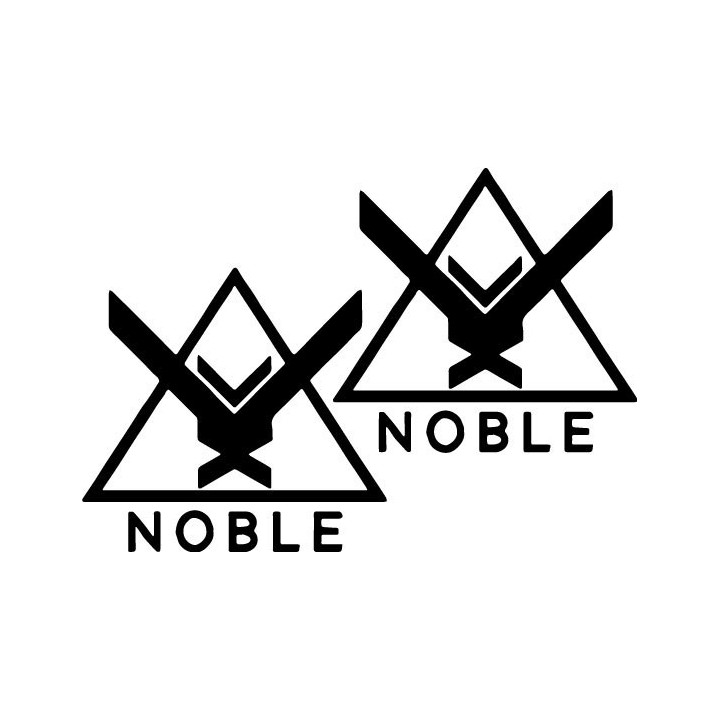 Halo Noble Team Stickers – Halo Reach Decals (2-Pack)