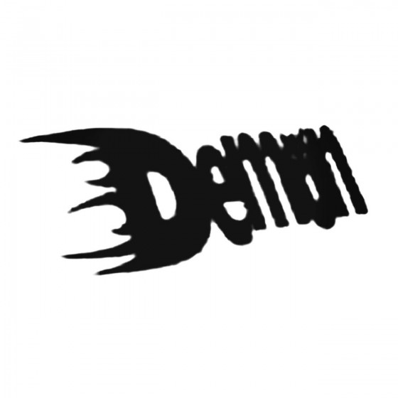 Demon Racing Decal Sticker