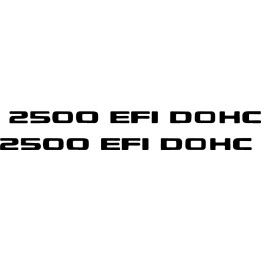 Buy 2500 Efi Dohc Decal Sticker Online