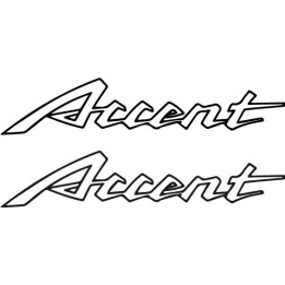 Buy Accent Auto Aftermarket Decal Sticker Online
