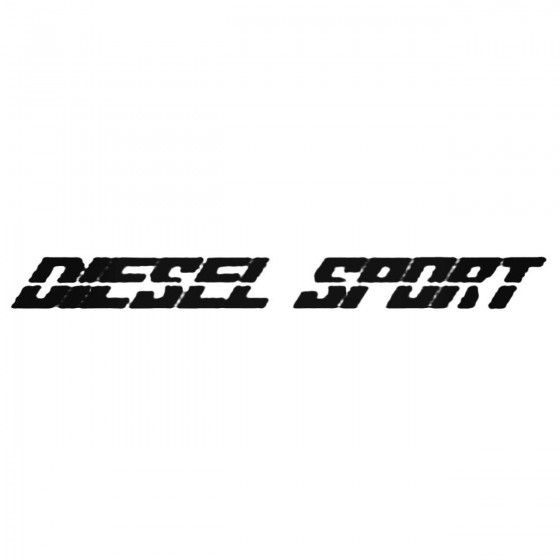 Diesel Sport Decal Sticker