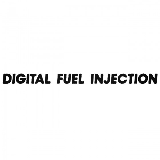 Digital Fuel Injection...