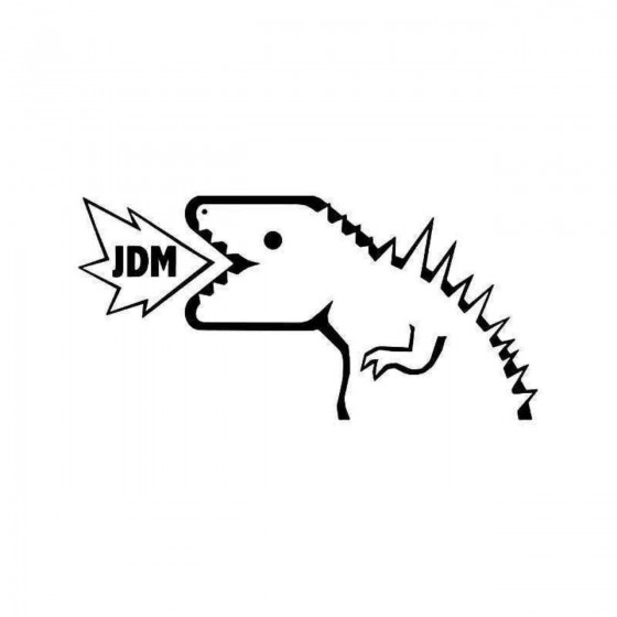 Dino Jdm Japanese Sticker
