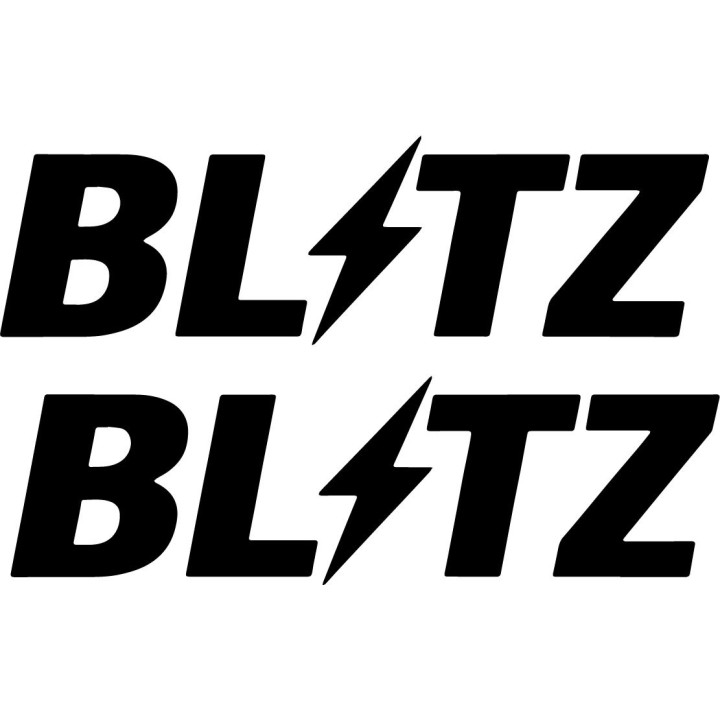Blitz JDM Performance Stickers – Turbo Racing Decals (2-Pack)