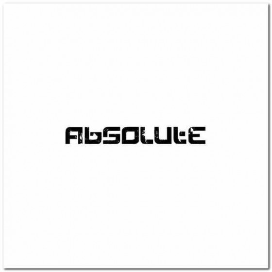 Absolute Band Decal Sticker