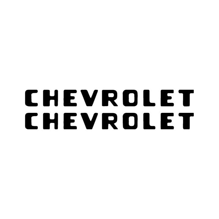 Buy Chevrolet Tailgate Vinyl Decal Sticker Online