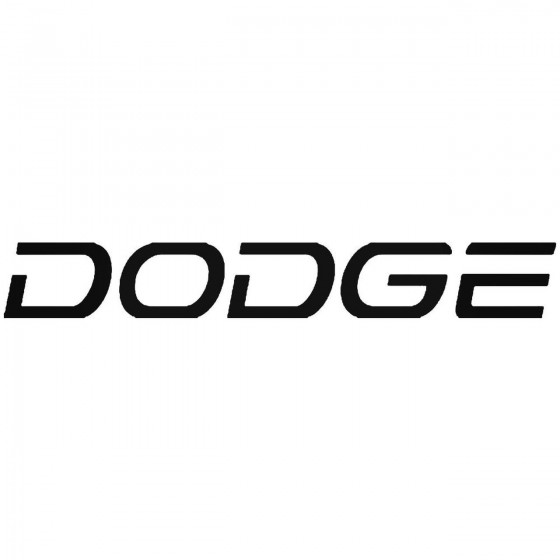 Dodge 3 Sticker