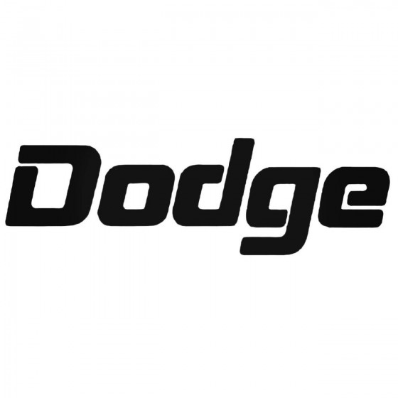 Dodge Aftermarket Decal...