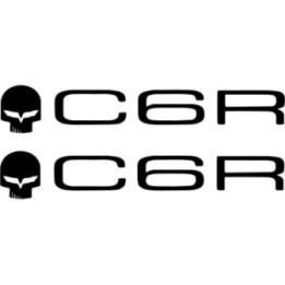 Corvette C6.R Stickers – GT Le Mans Racing Decals (2-Pack)