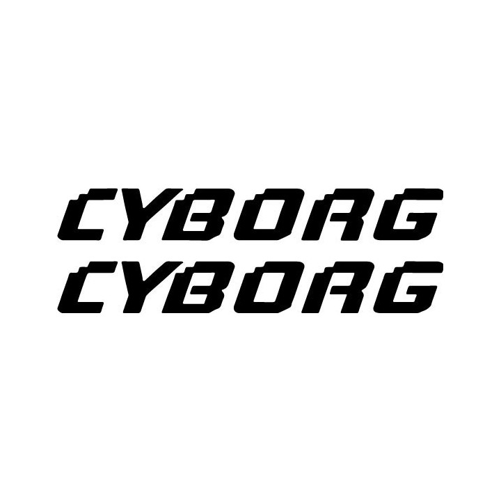 Buy Cyborg Vinyl Decal Sticker Online
