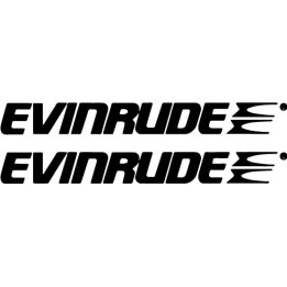 Buy Evinrude Logo Vector Aftermarket Decal Sticker Online
