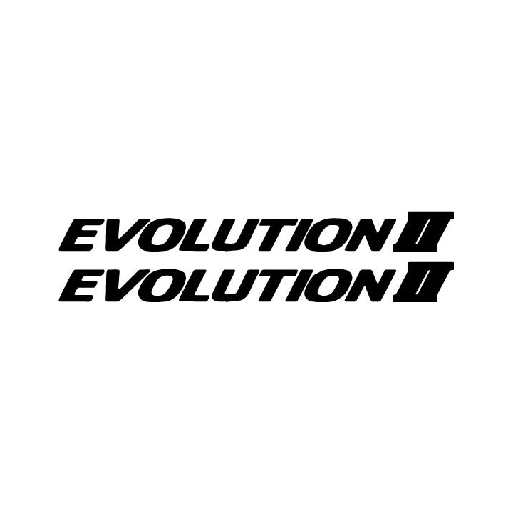 Buy Evolution Ii Vinyl Decal Sticker Online