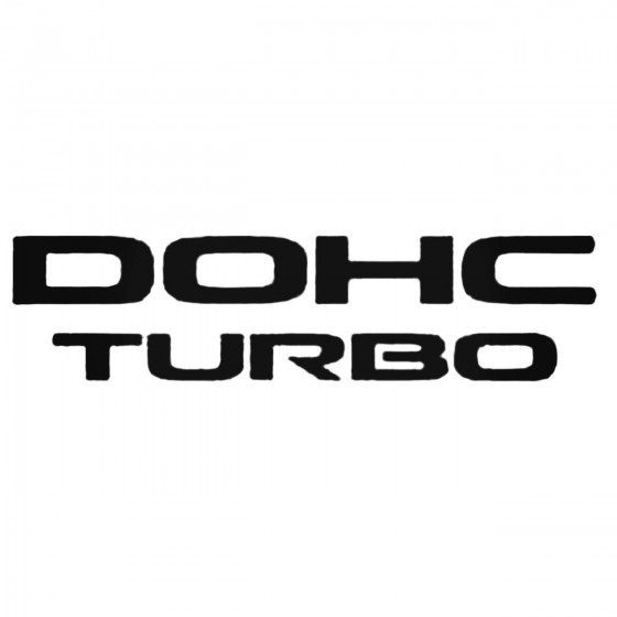 Dohc Turbo Decal Sticker