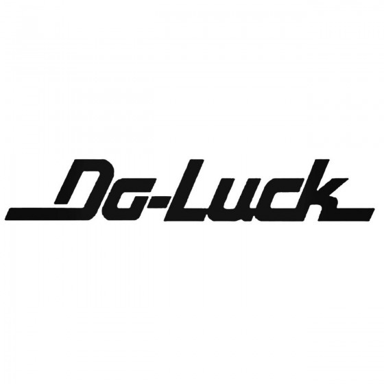Do Luck Performance Decal...