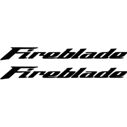 Buy Fireblade 2005 Logo Vector Aftermarket Decal Sticker Online
