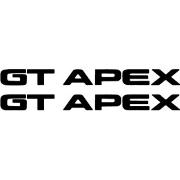 Buy Gt Apex Vinyl Decal Sticker Online