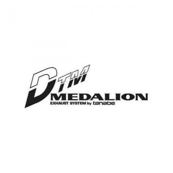 Dtm Medalion Graphic Decal...