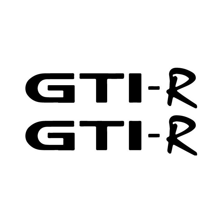 Buy Gti R Decal Sticker Online