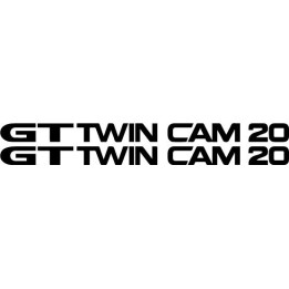 Buy Gt Twin Cam 20 Vinyl Decal Sticker Online