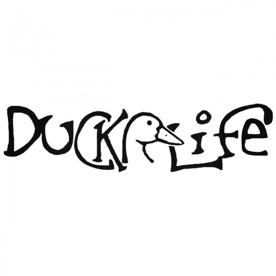 Duck Life Water Fowl Decal...