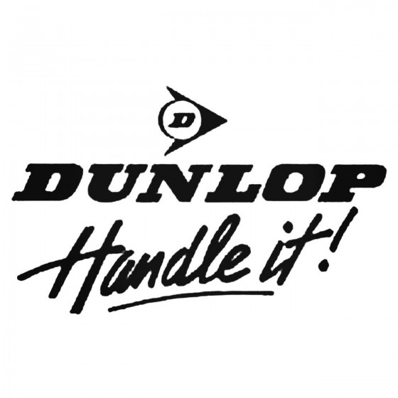 Dunlop Handle It Decal Sticker