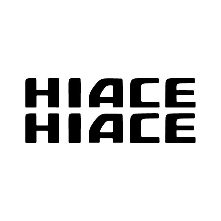 Buy Hiace Vinyl Decal Sticker Online