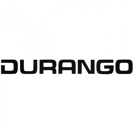 Durango Graphic Decal Sticker