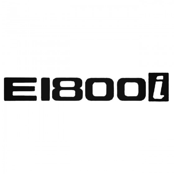 E1800i Decal Sticker