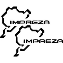 Buy Impreza Nurburgring Decal Sticker Online