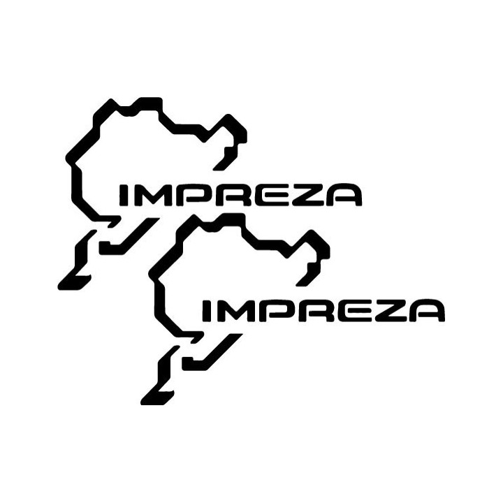 Buy Impreza Nurburgring Decal Sticker Online