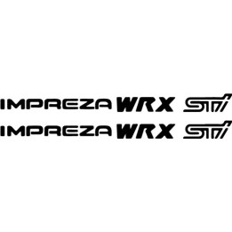 Buy Impreza Wrx Sti Aftermarket Decal Sticker Online
